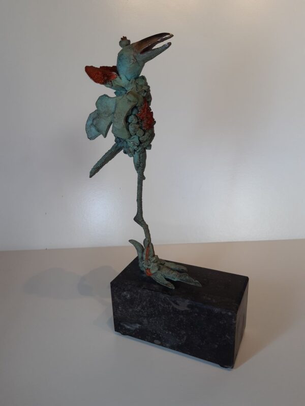 Crazy bird unica brons
