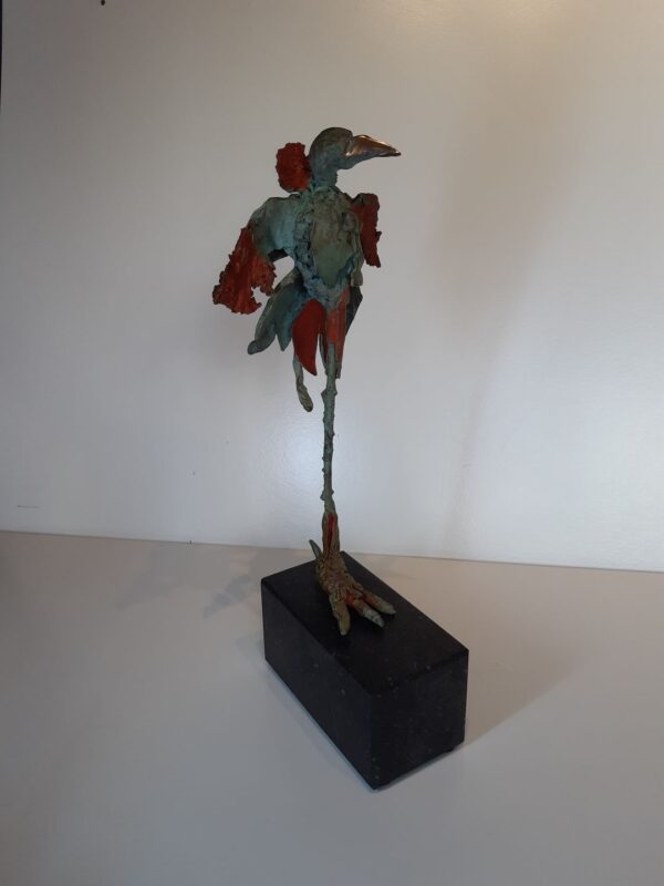 Crazy bird unica brons